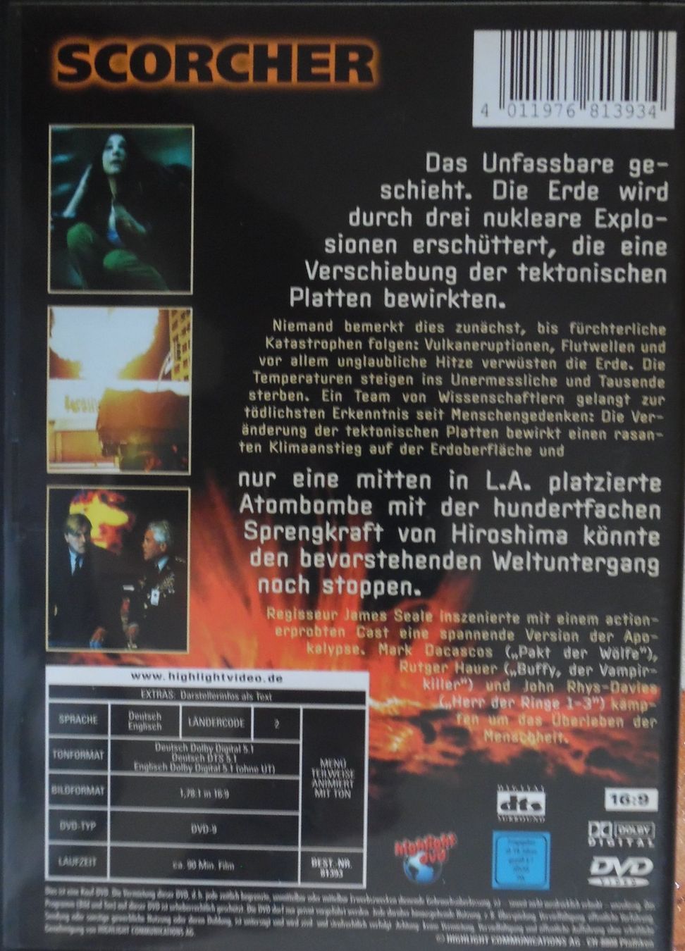Tous les DVDs: Scorcher – D'occasion à Bellinzona par Luna093 2