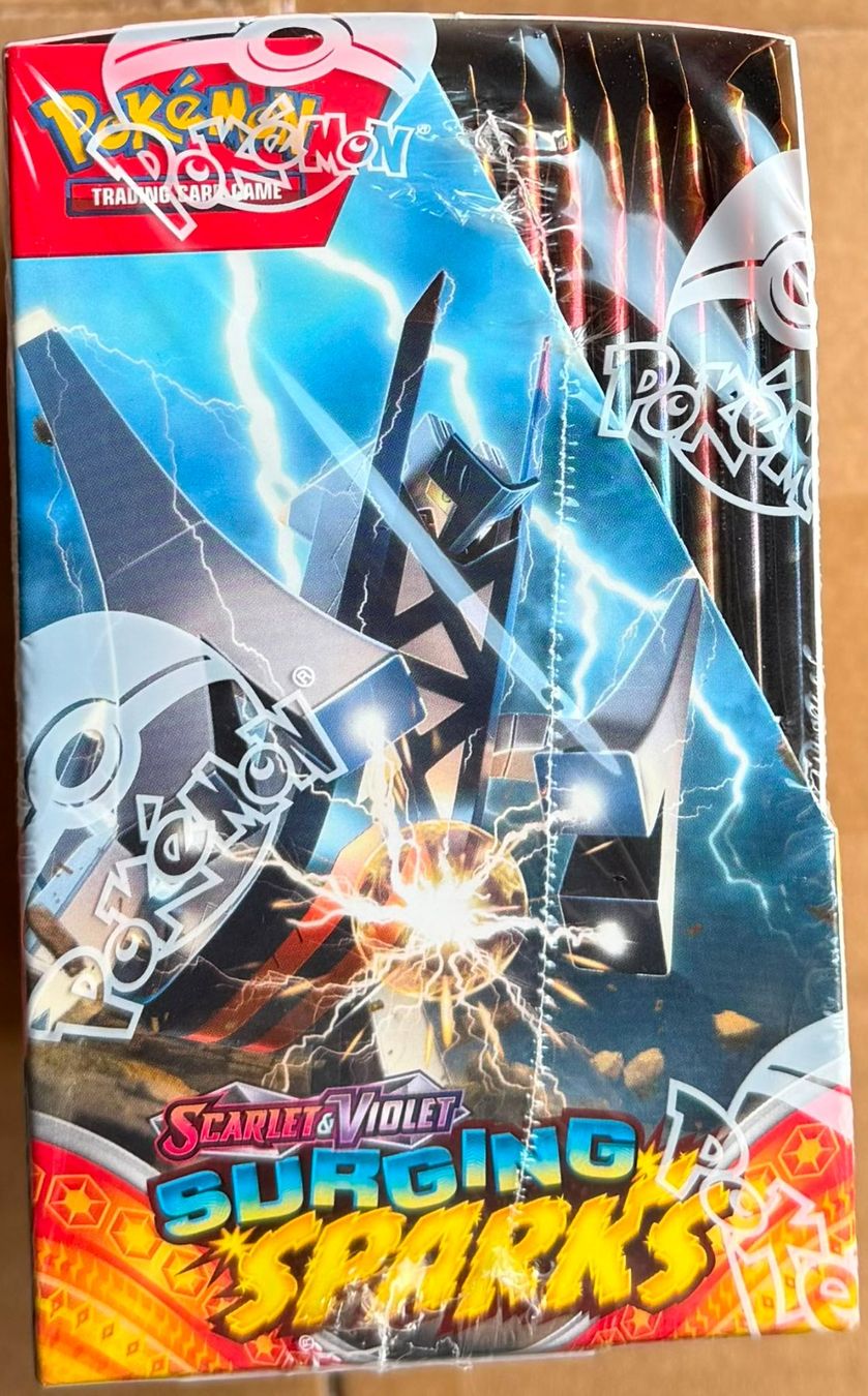 Pokémon Sammelbilder & Trading cards: Pokémon - Surging Sparks SV08 - Booster Box – Neu und originalverpackt aus Arnegg von Borgimanio 3