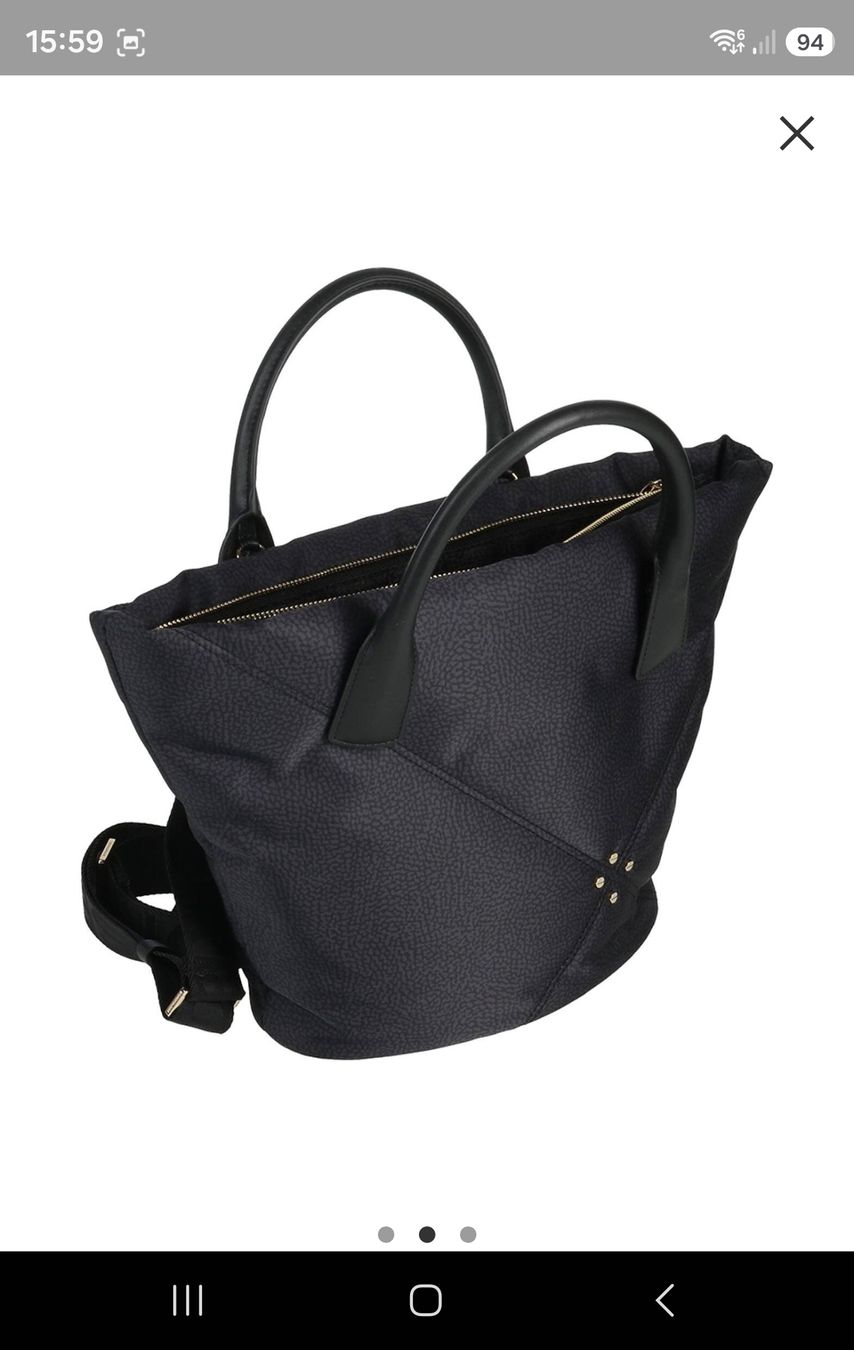 Borbonese Sacs femmes: neuwertig Borbonese nylon bag black – Neuf (Voir description) à bellinzona par zeus6535 1