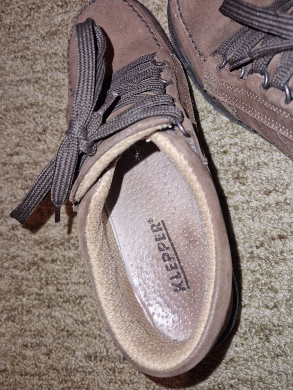 Scarpe da uomo: Braune Halbschuhe Marke Klepper – Usato da Knonau venduto da nae_zp7g 1