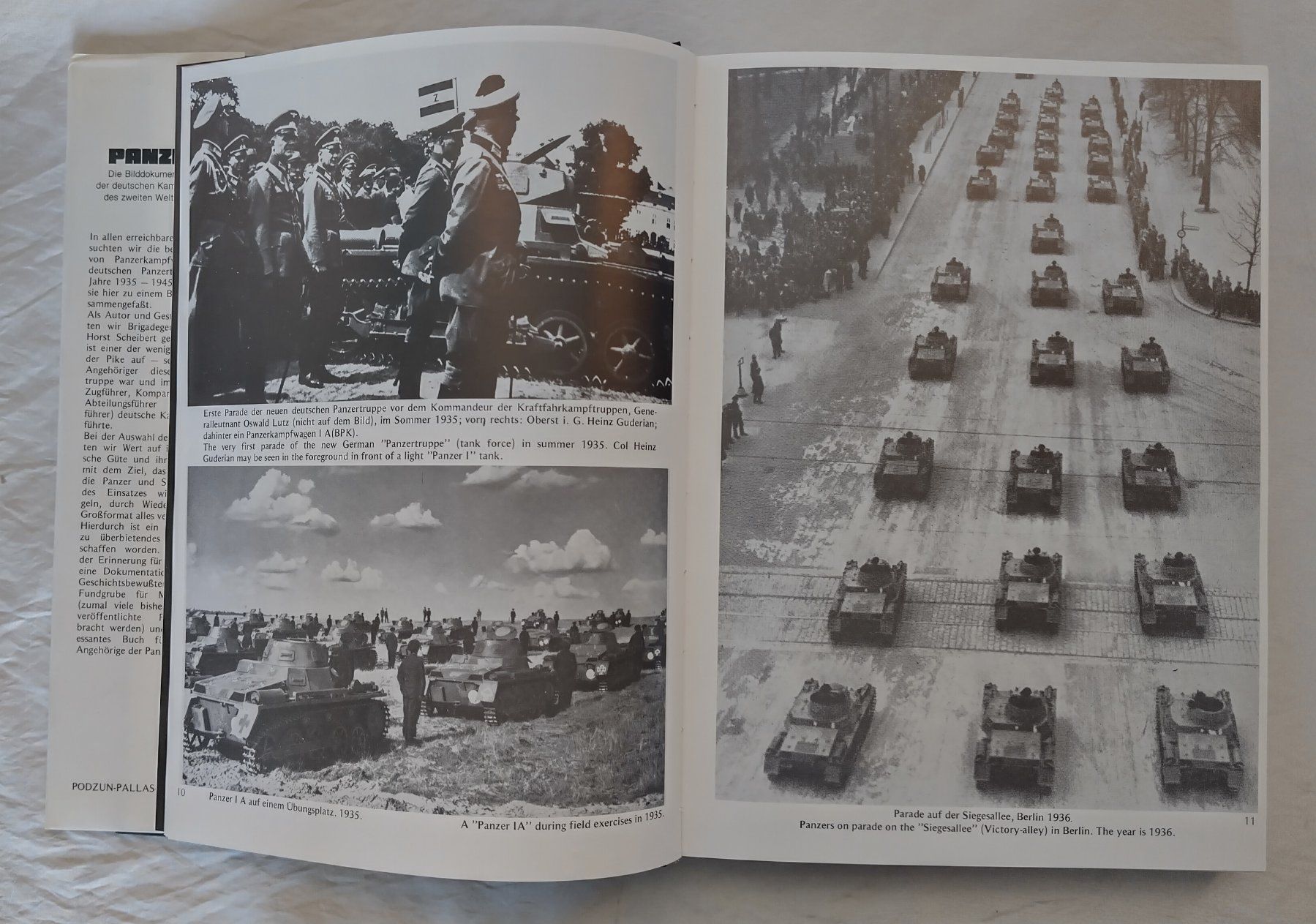 Libri: Panzer Buch - Guderian, Bilddokumentation mit 272 Seiten – Usato da Bellach venduto da JingleJerry 4