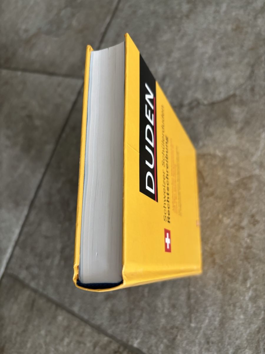 Libri: Duden, Schweizer Schülerduden Rechtschreibung – Usato da Weiningen ZH venduto da GriederRemarket 1