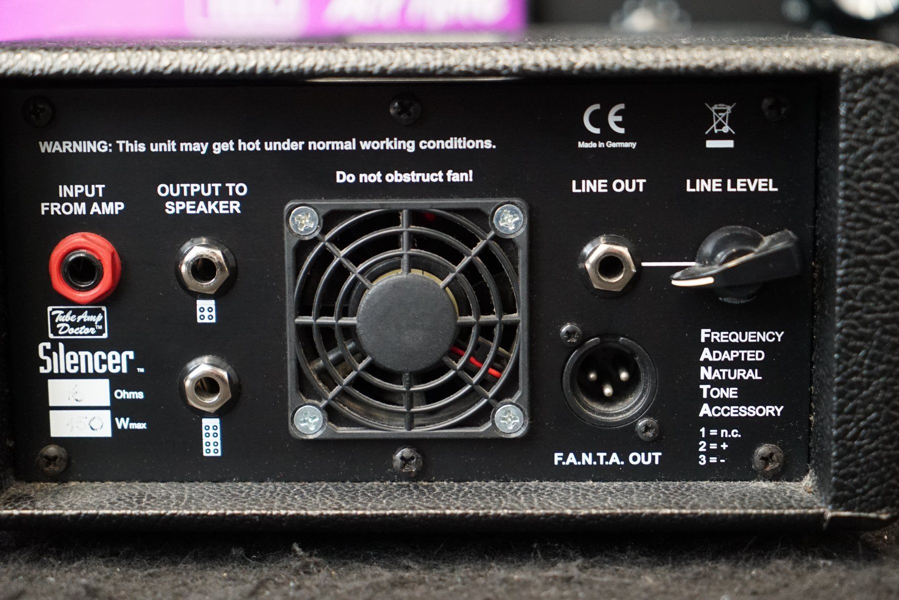 Tube Amp Doctor Amplificatori: TAD Silencer und Loadbox 16 Ohm schwarz – Usato da Ortschwaben venduto da Musictrade 7
