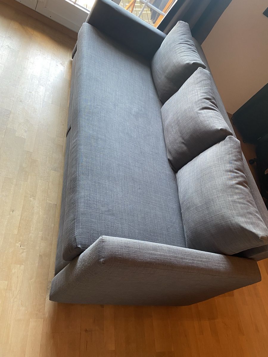 Sofas: IKEA Sofa bed grey fabric – D'occasion à Nürensdorf par bit_2xml
