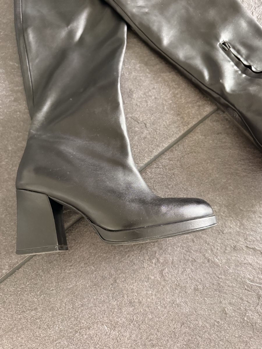 Pinko Scarpe da donna: Leder Overknee Lederstiefel von Pinko – Usato da Hüttikon venduto da zer_zr67 3
