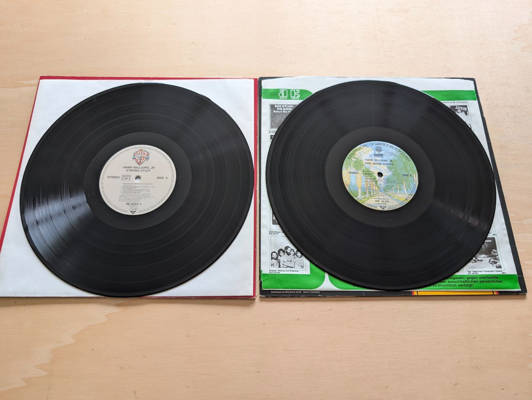 Vinyles: 2 x Hank Williams Jr. – D'occasion à Ebikon par soundundvielfalt 7