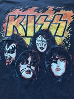 KISS T-Shirt schwarz mit Band-Print in gutem Zustand