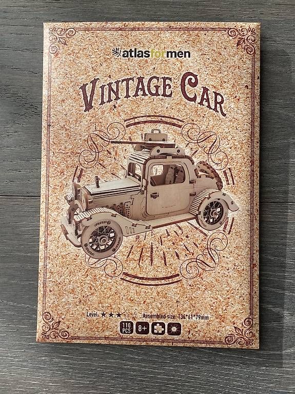 Modellismo RC: Vintage Car / Holz-Auto-Model mit 110 Teilen – Usato da Hünenberg venduto da Betsch1