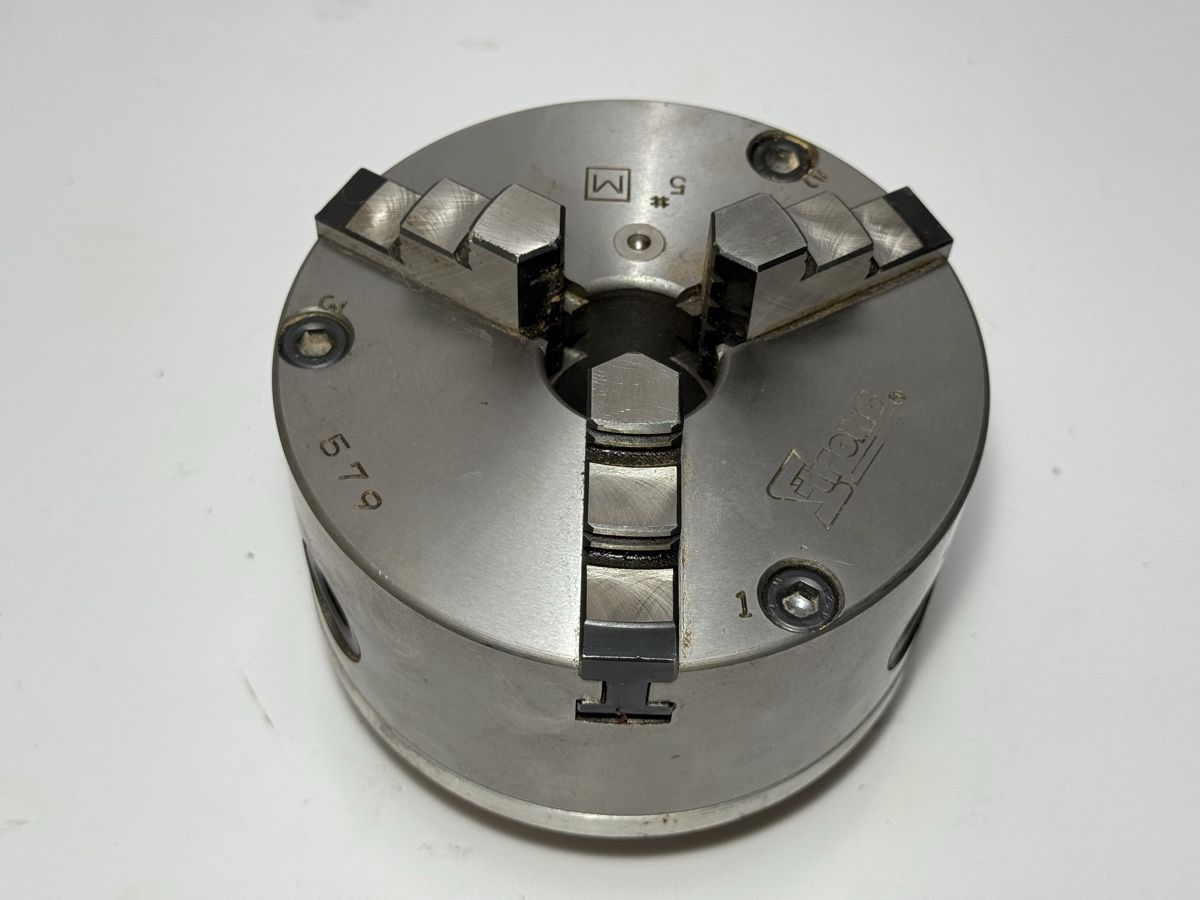 Alle Werkzeuge: Dreibackenfutter Strong 130mm Drehfutter 3BF – Gebraucht aus Boswil von ABLagerBoswil