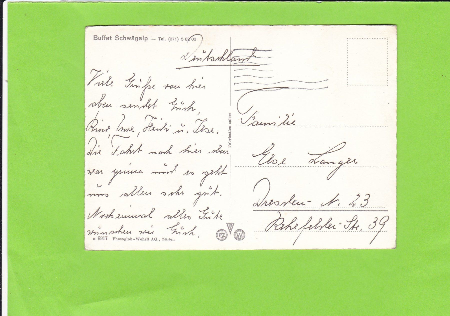 Cartoline postali: Auf dem Säntisgipfel-Abendstimmung – Usato da St. Peterzell venduto da neckertal 1