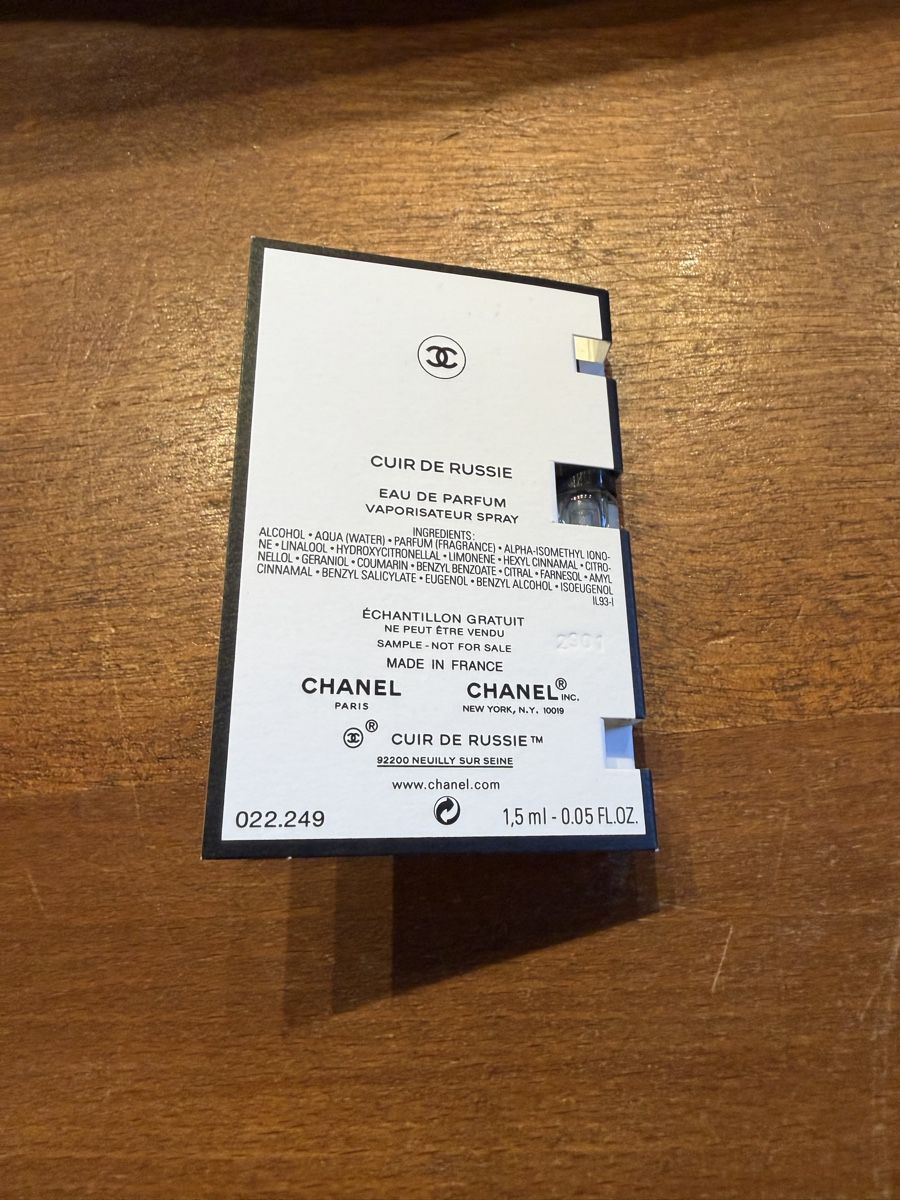 Chanel Parfums & Eau de Toilette: CHANEL LES EXCLUSIFS Cuir de Russie – Neuf avec emballage d'origine à fey par Caductilometre 2