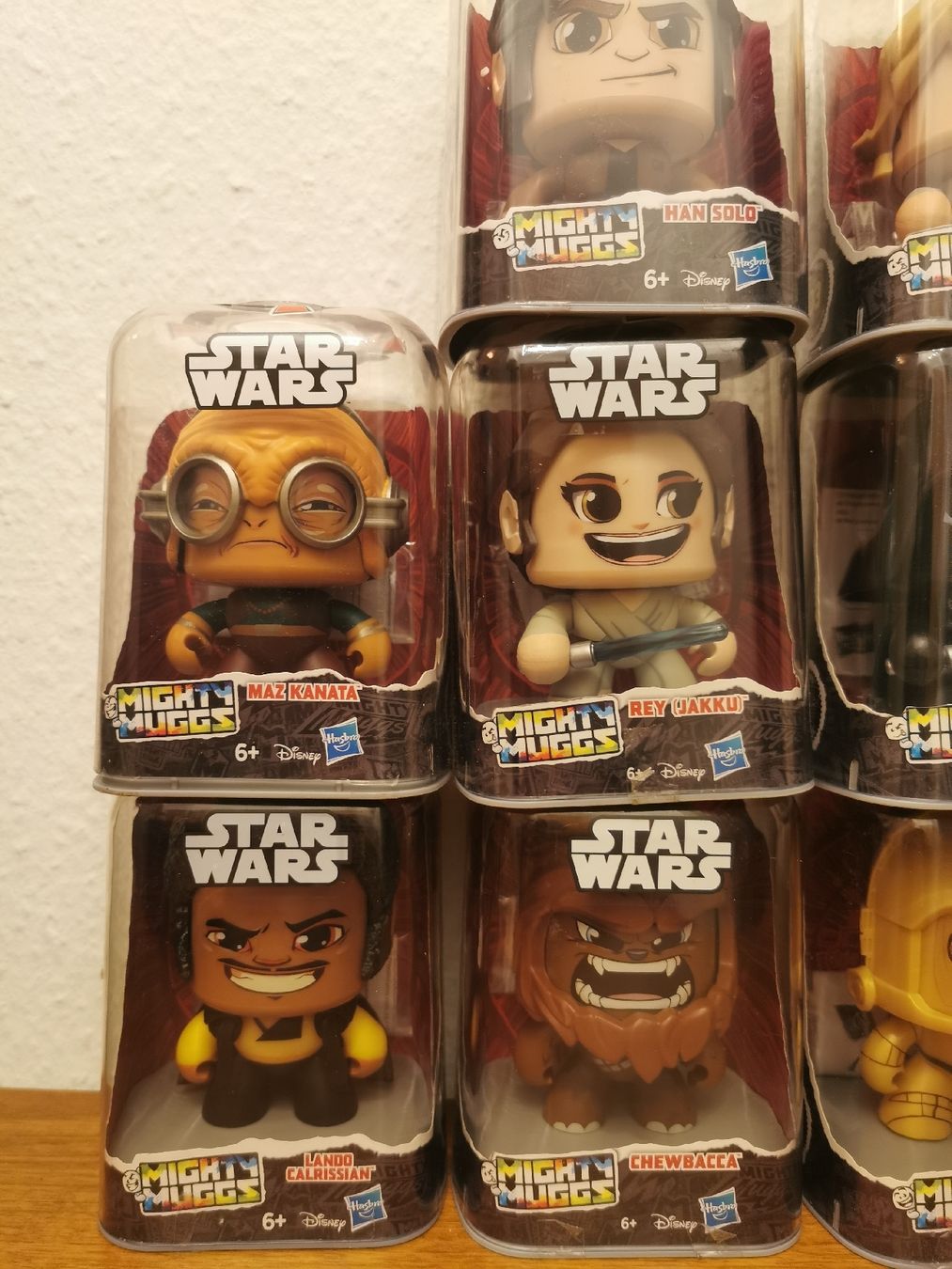 Statuette: lot de 16 mighty muggs star wars – Usato da Vésenaz venduto da Angela.C3 3