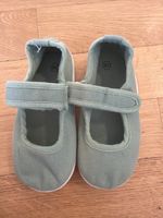 Kinder Stoffschuhe grün Grösse 26 guter Zustand