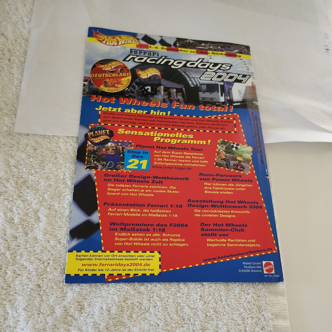 Hot Wheels Modellini d'auto: 2 Flyer PR Hotwheels Modellauto 1:18 Strasse Formel 1 – Nuovo (secondo la descrizione) da Unterägeri venduto da 0alfa0 2