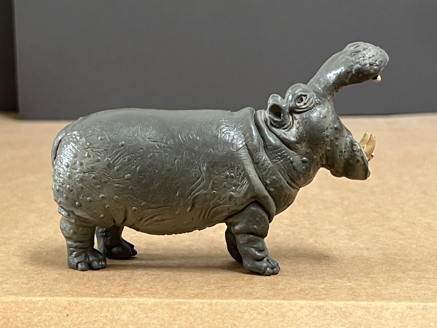Schleich Statuette: Schleich Nilpferd Flusspferd Kalb – Usato da Ennetbaden venduto da mapa05 4