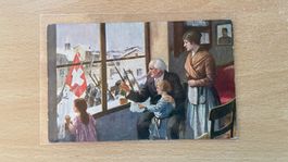 Postkarte Grenzbesetzung 1916