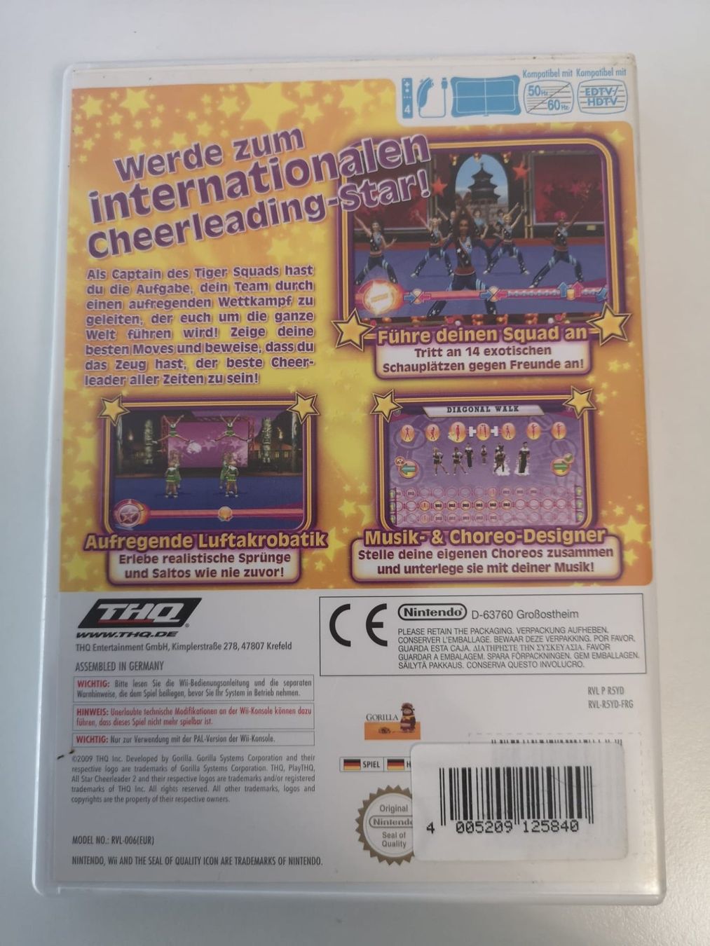 Giochi: All Star Cheerleader 2 (Wii) – Usato da Herisau venduto da Seyashop1 2