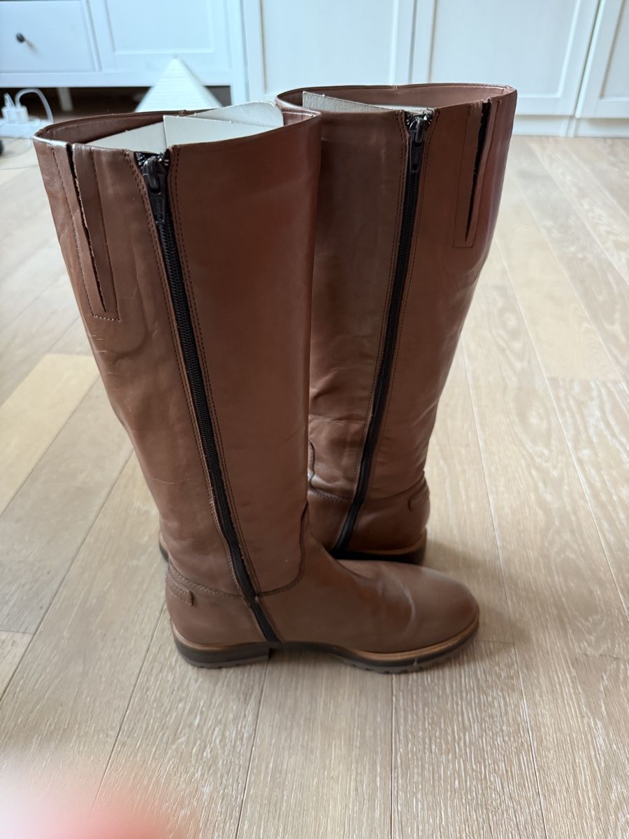 Scarpe da donna: Lederstiefel braun Gr. 36 - Herbst Trend – Nuovo (secondo la descrizione) da Gockhausen venduto da nad_fv2p 2