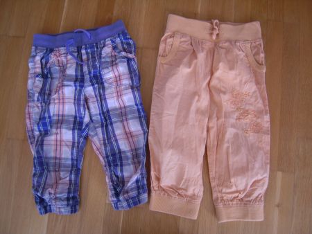 2 Sommerhosen (dünne Hosen) Gr 110 116