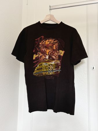 Vintage Rev'n Honda Civic Dragon Print T-Shirt