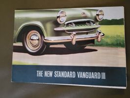 Standard Cars Katalog 1956,Vanguard III,Oldtimer Rarität!