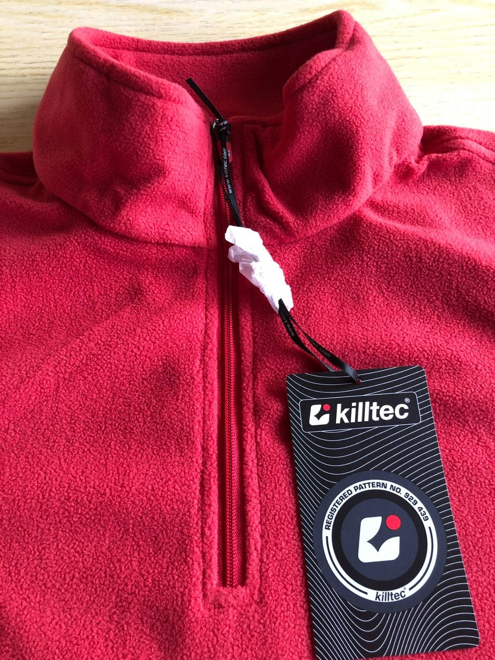 Killtec Maglioni & Felpe: Micro-Fleece-Shirt von "Killtec", Gr. 36, rot – Nuovo e nell'imballaggio originale da Widnau venduto da Fundgrube54 1