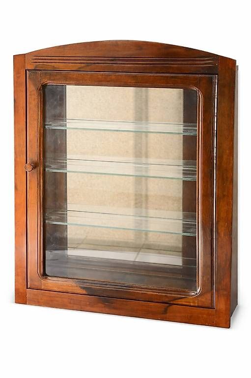 Vetrine: 4 petites vitrines murales en bois – Usato da Colombier NE venduto da Boy48 2