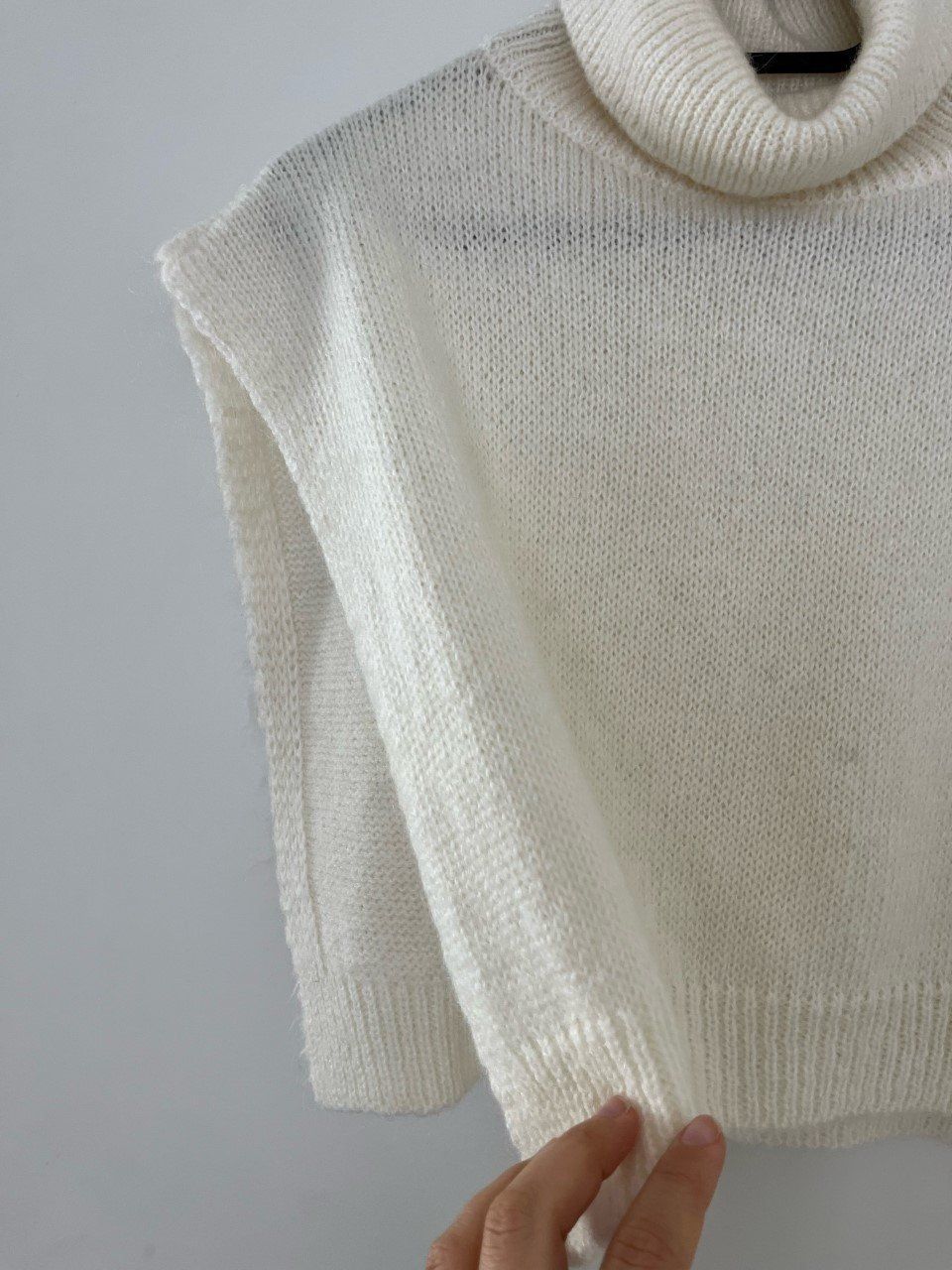 Altro in Moda donna: Kurzer Rollkragen Poncho, One Size, Farbe beige – Nuovo (secondo la descrizione) da Triesen venduto da dardaleni 2