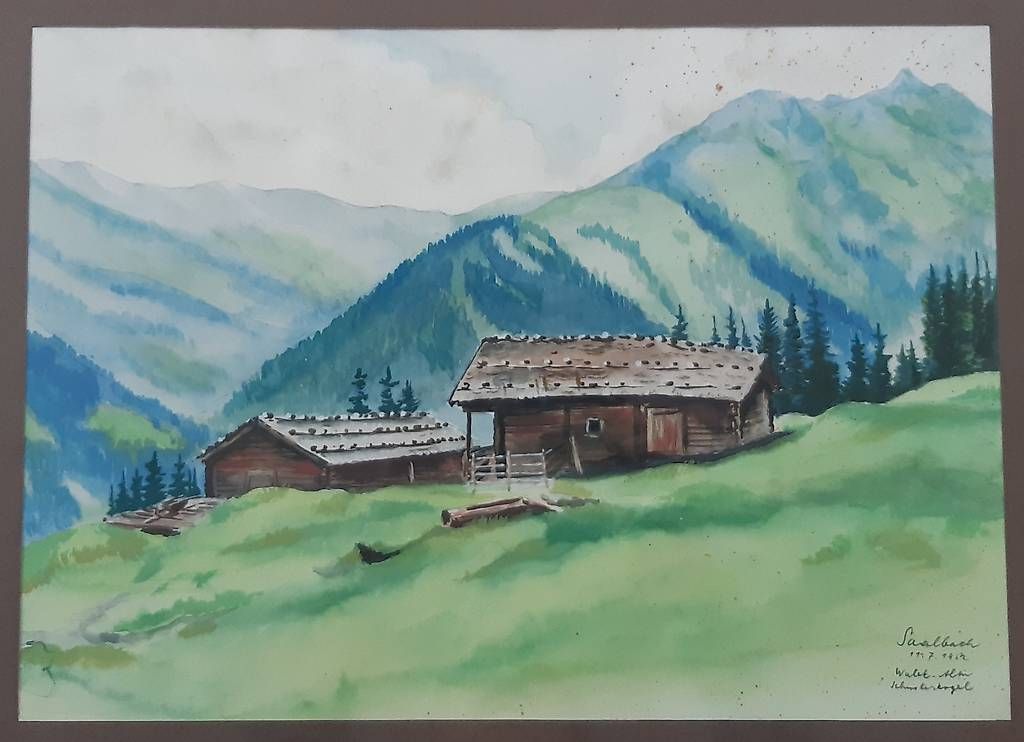 Dipinti: Aquarell Saalbach – Usato da Schaan venduto da jud_59jg 1