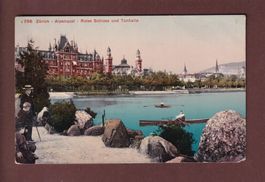 ZÜRICH - Alpenquai - Rotes Schloss
