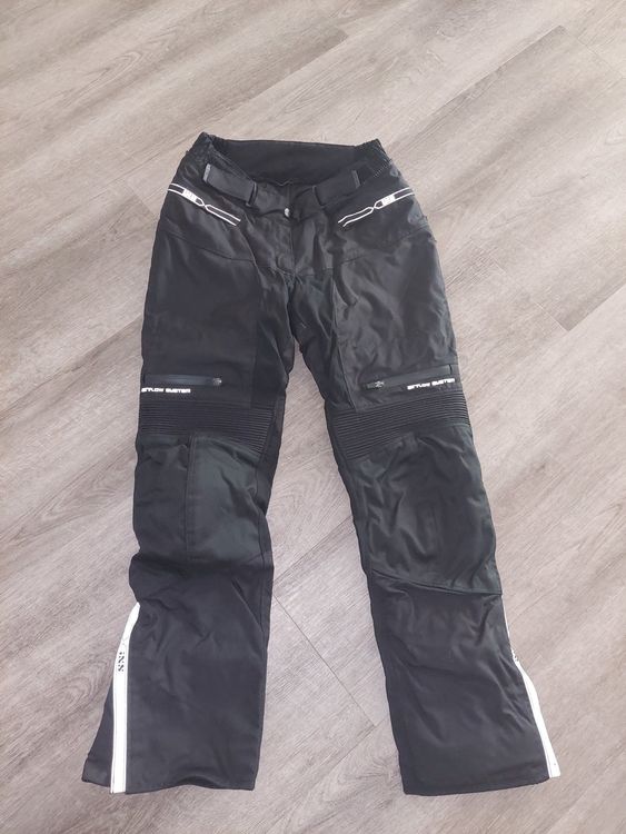 IXS Motorrad Lederhose Damen Anna - Tourer Hose Mit Protektoren, Ganzjährig