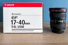 Canon EF 17-40mm f/4L USM | NEU + ORIGINALVERPACKT
