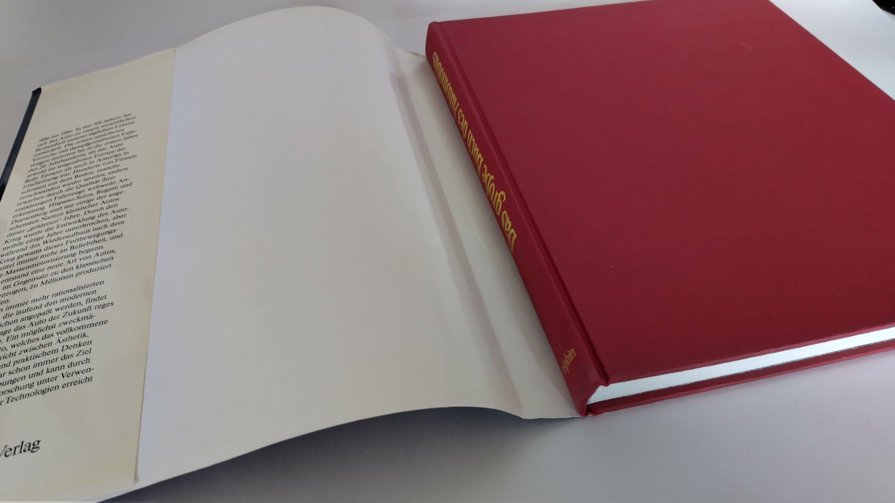 Libri: Auto Buch  - Das grosse Buch des Automobils mit 280 Seiten – Usato da Bellach venduto da JingleJerry 2