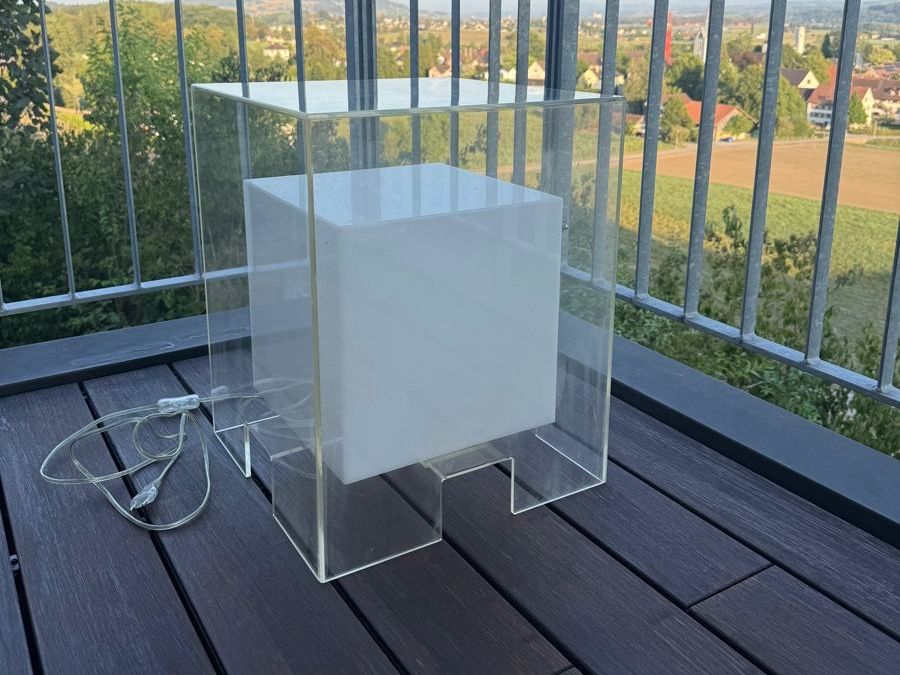 Lampade: Würfel Designerlampe – Usato da Müllheim Dorf venduto da Lyly04 1