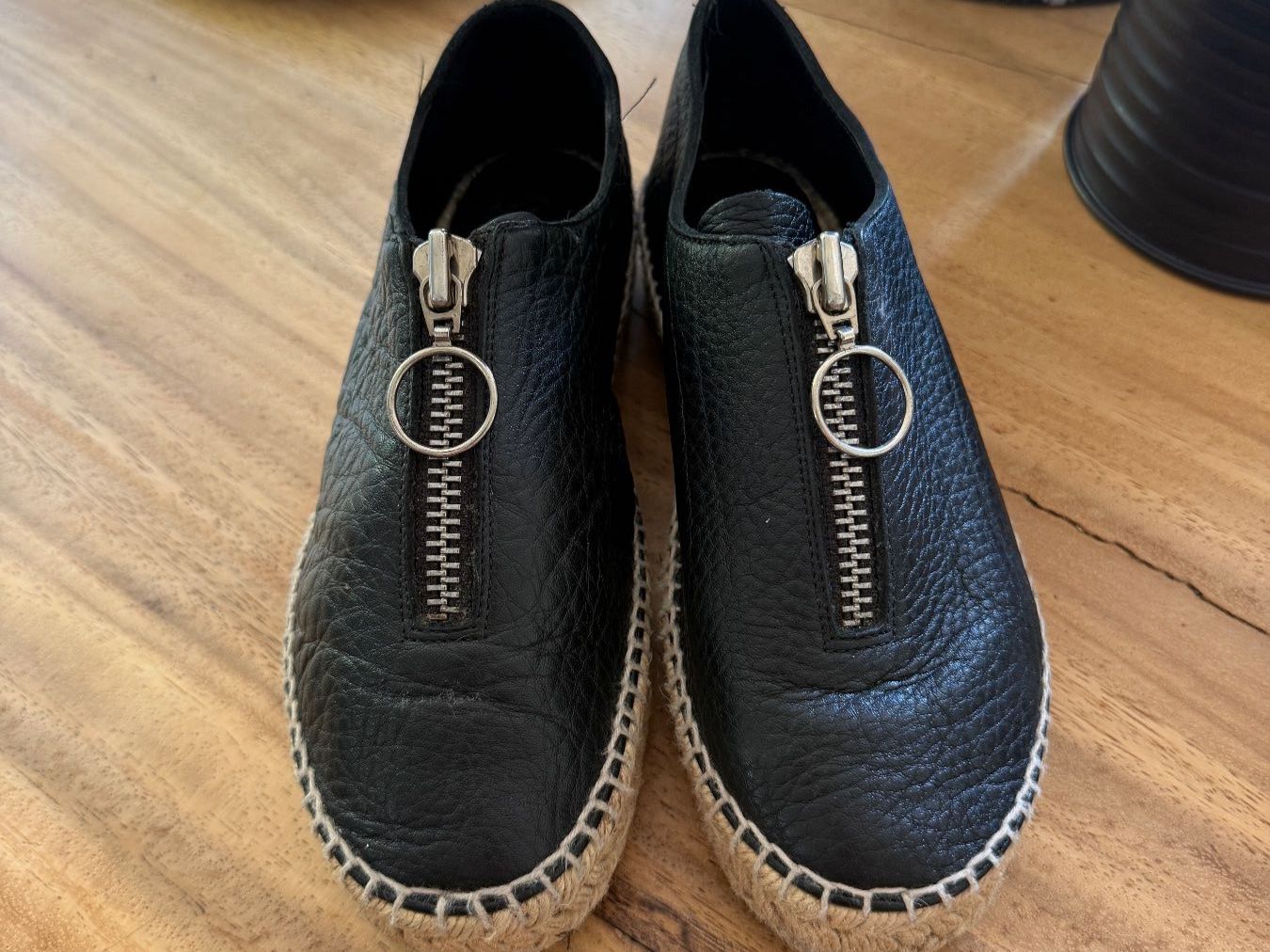 Scarpe da donna: VERO CUOIO ESPADRILLES, GROSSE 37 – Usato da Männedorf venduto da man_ccm6