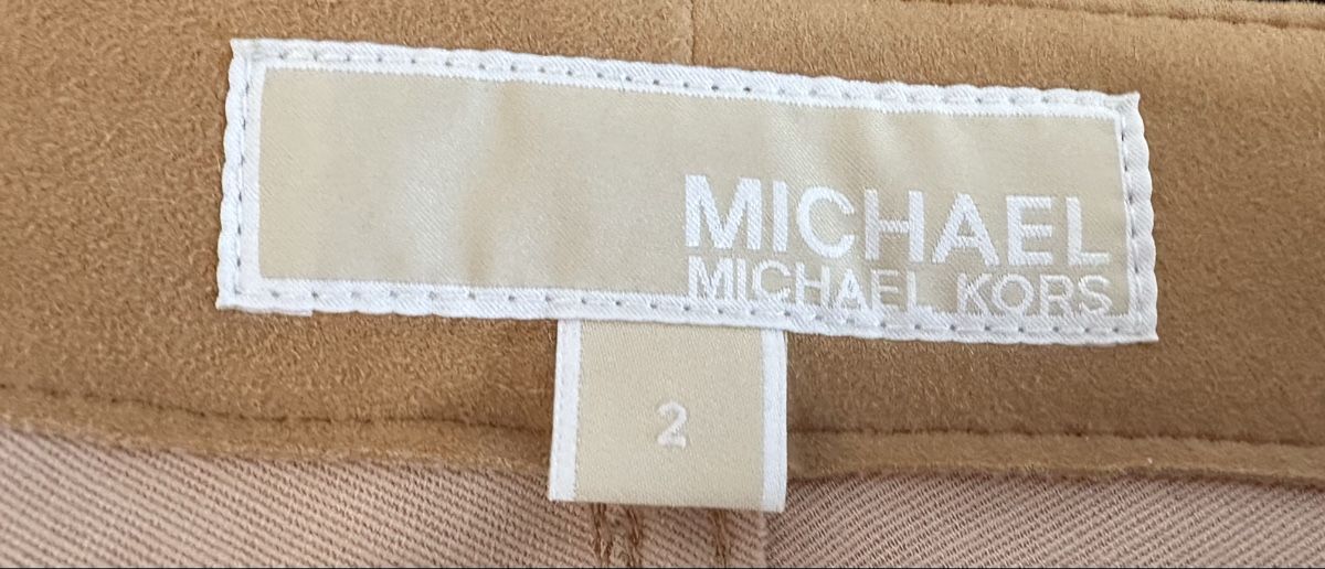 Michael Kors Pantaloni: Pantalone in vera pelle scamosciata Michael Kors – Nuovo (secondo la descrizione) da Castel San Pietro venduto da Moregi 3