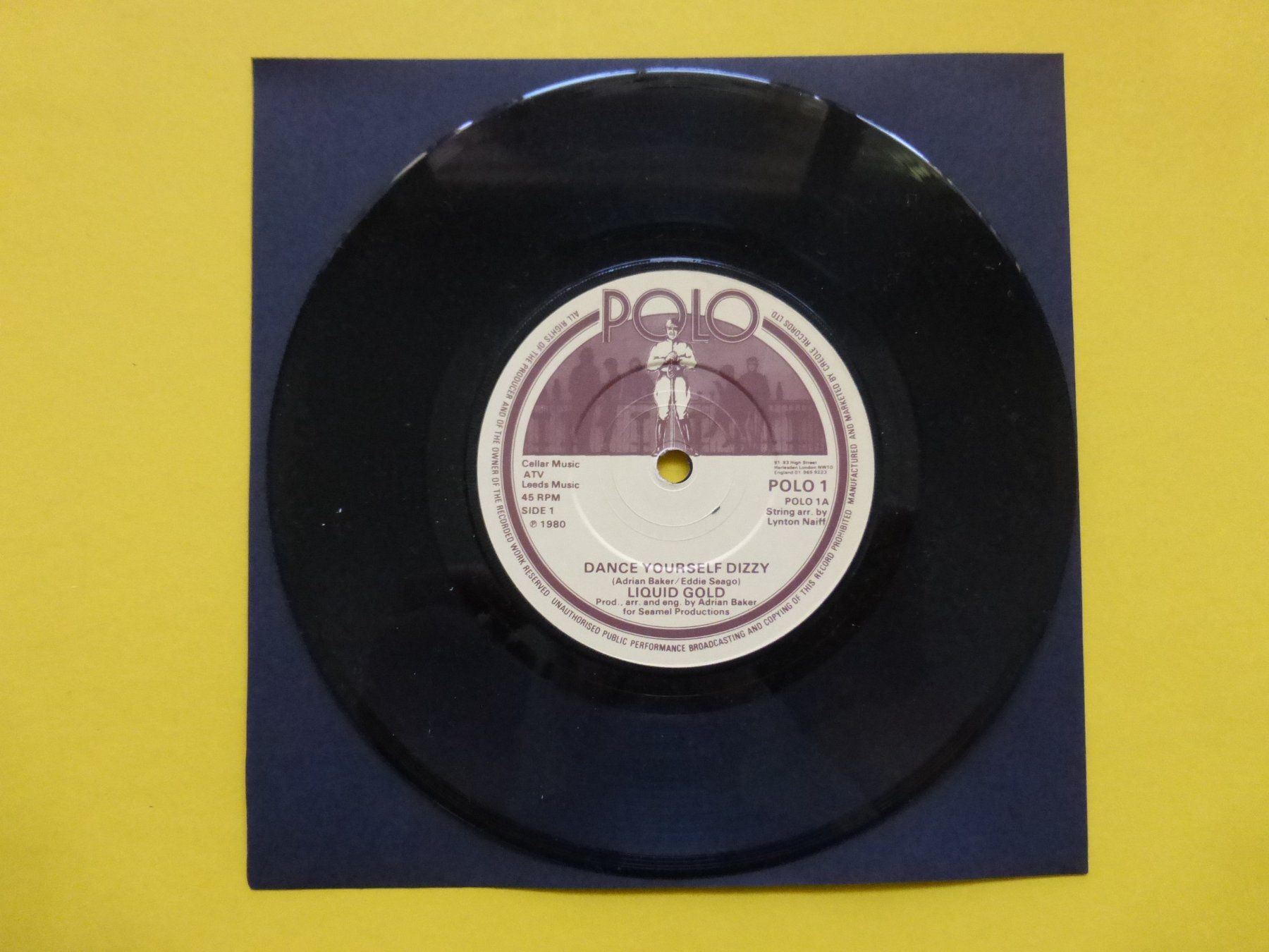 Dischi in vinile: Liquid Gold – Dance Yourself Dizzy – Usato da Zürich venduto da Swiss57
