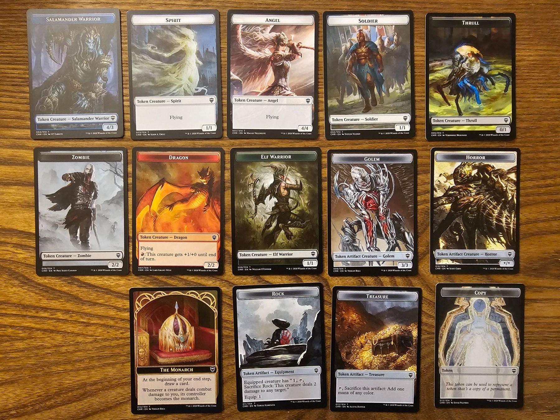 Cartoline: mtg Magic Commander Legends extra token set English – Usato da Rüschlikon venduto da lordgara