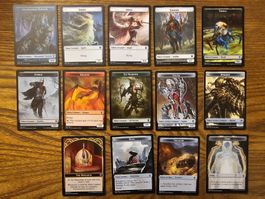 mtg Magic Commander Legends extra token set English