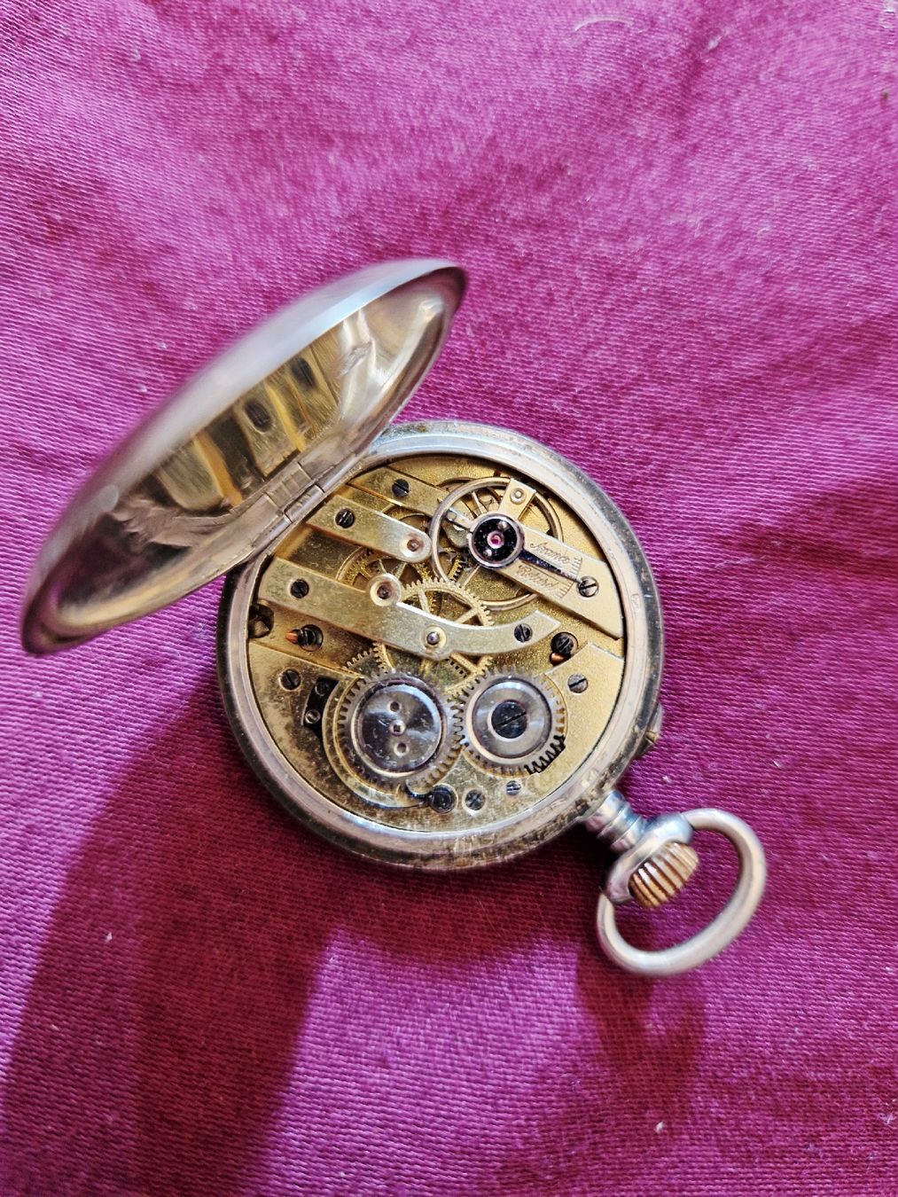 Uhren: Montre à gousset ancienne en Argent 800 – Gebraucht aus Undervelier von Tufitufi7 4
