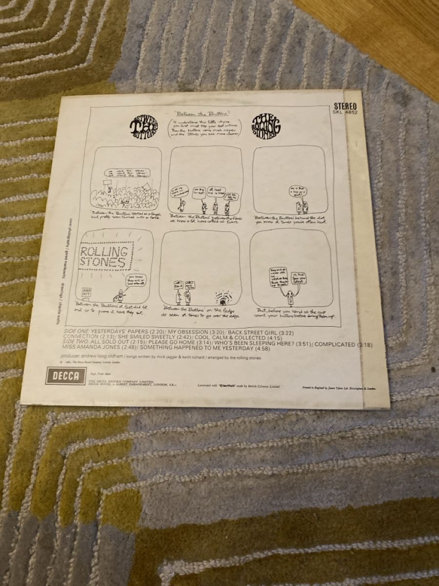 Schallplatten:  The Rolling Stones - Between the Buttons  – Gebraucht aus Zürich von alt-eisen 1