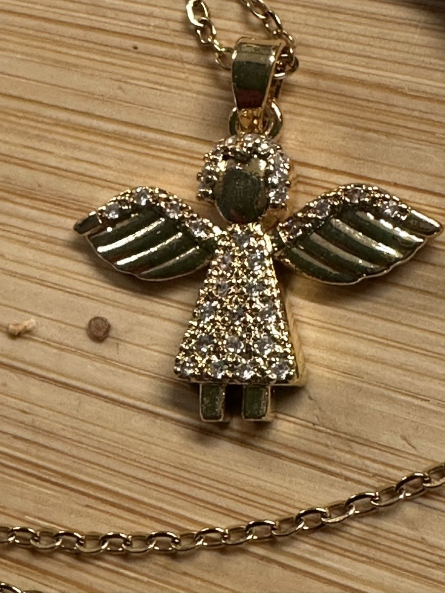 Colliers: Goldkette mit Engel – Neuf (Voir description) à Trüllikon par angela4444 2