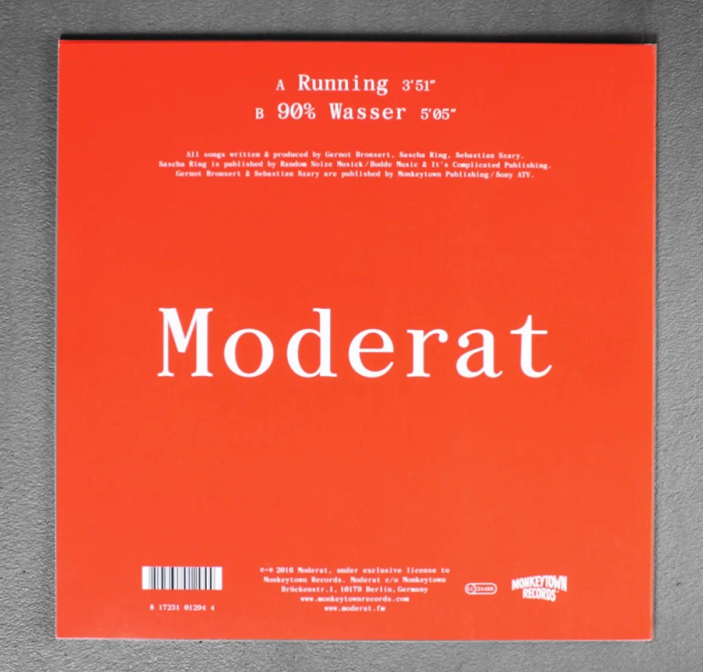 Vinyles: Moderat - Running, Vinyl 10" Neu – Neuf avec emballage d'origine à Guntmadingen par Repulse 1