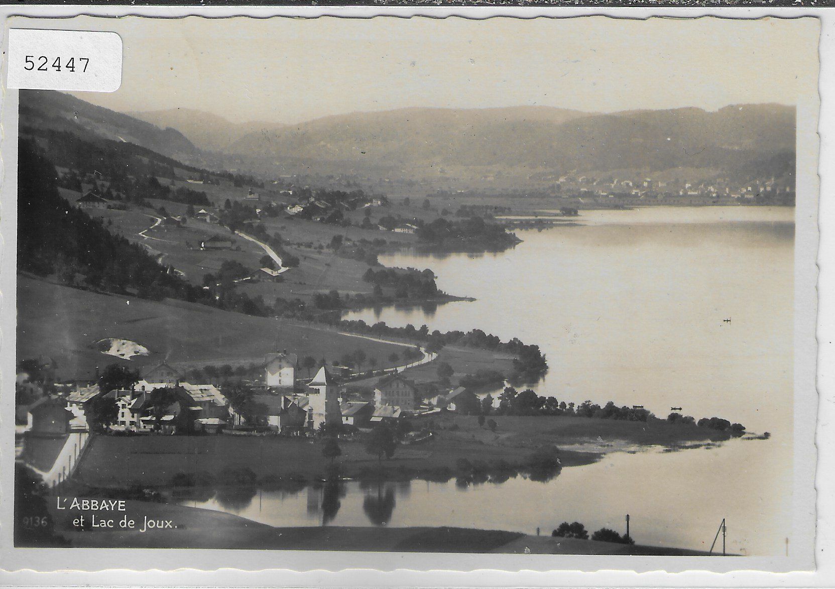 Cartoline postali: L'Abbaye et Lac de Joux – Usato da Ettingen venduto da Kartenplanet