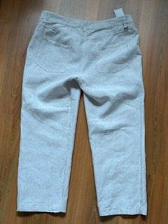 Hosen: Leinenhose, Culotte, cropped, MAC – Gebraucht aus Burgdorf von Bizeli 2