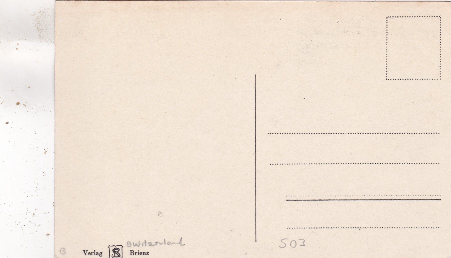 Cartoline postali: Brienz – Usato da Herisau venduto da Lisegrat2008 1