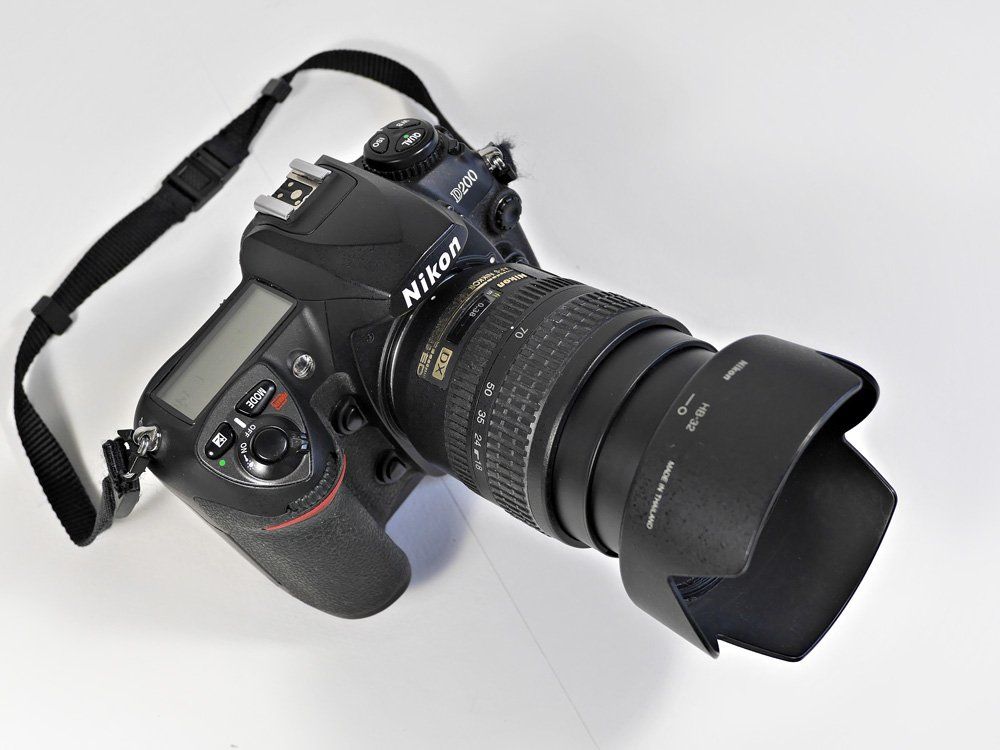Nikon Kamera: Nikon D200 avec accessoires – Gebraucht aus Delémont von MaxPlan 3