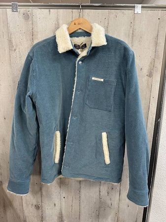 Amundsen Sports Harvester Overshirt Unisex Gr. L Stormy Blue