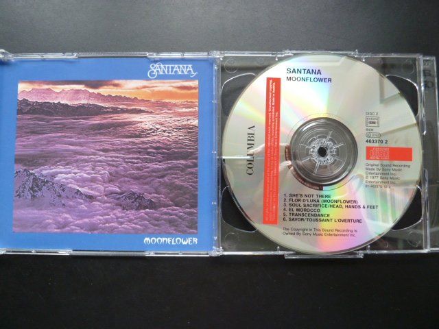 CD: Santana - Moonflower  (2 CD's) – Usato da Au ZH venduto da sikoku 2