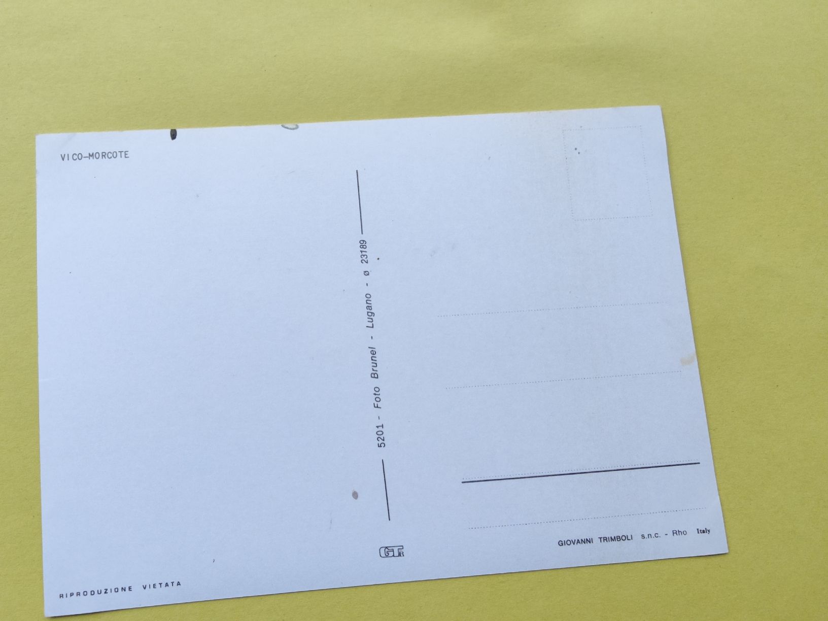 Cartoline postali: AK Vico Morcote am Luganersee – Nuovo (secondo la descrizione) da chur venduto da Hmars 1